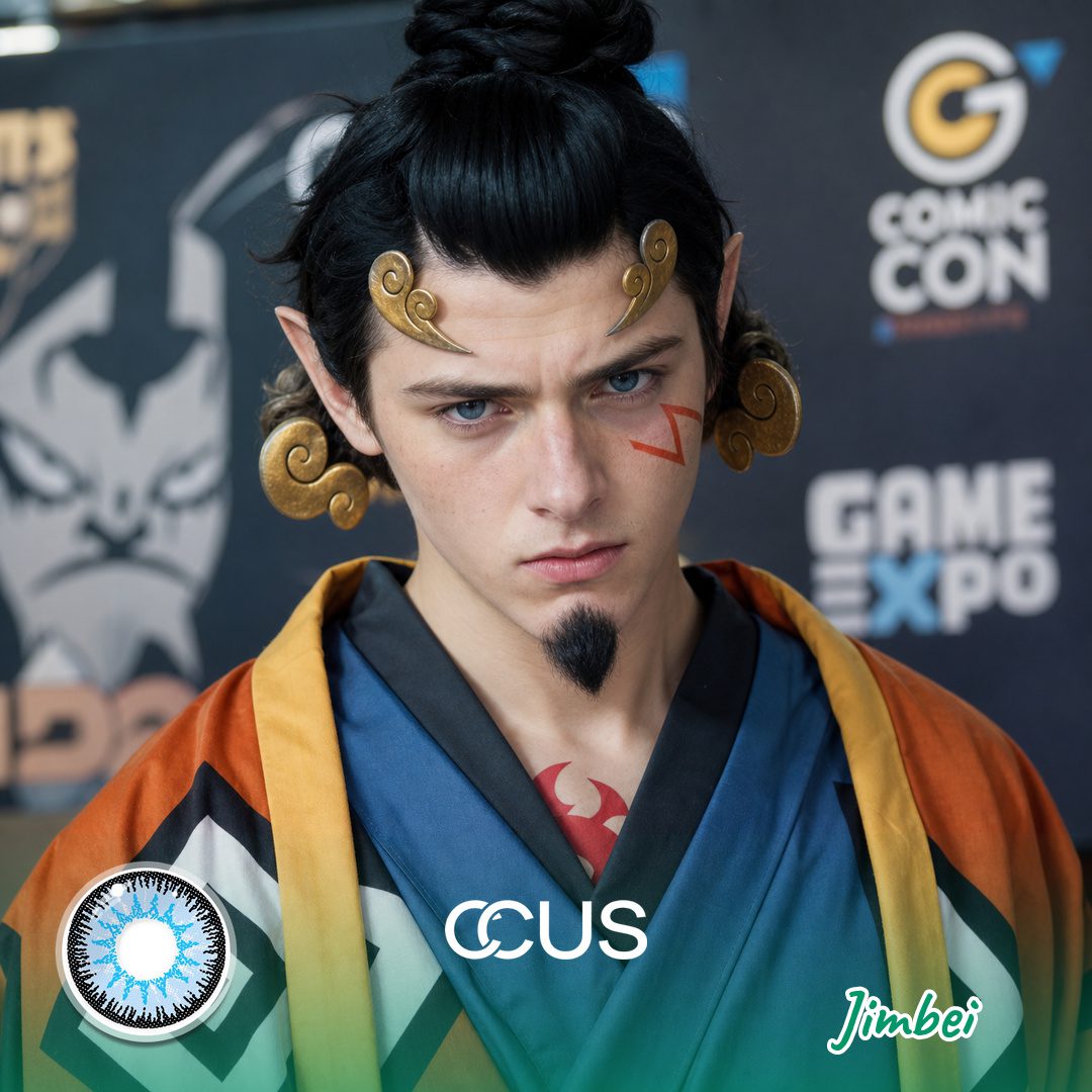Jimbei Cosplay Contact Lenses | CCUS Eyewear