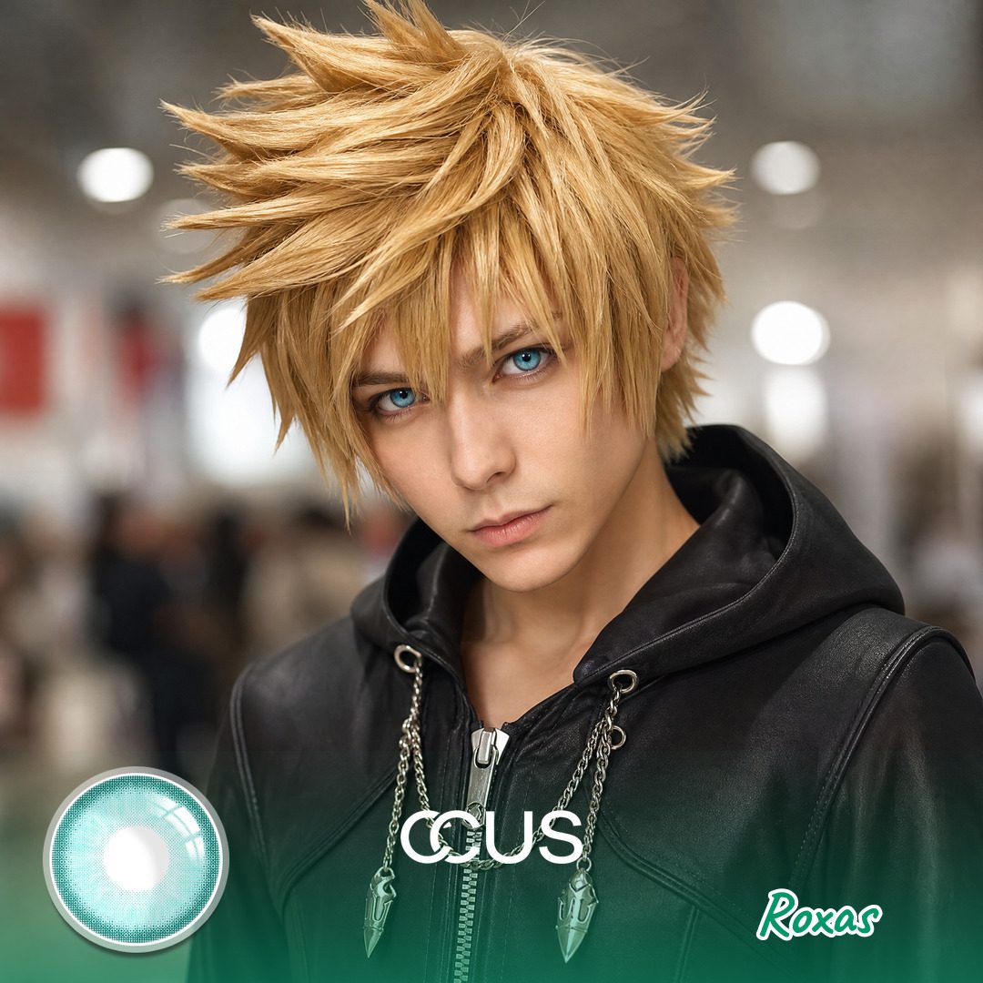 Kh : Roxas Cosplay Contact Lenses - Ccus Eyewear · Premium Colored Contacts Kh : Roxas Cosplay Contact Lenses