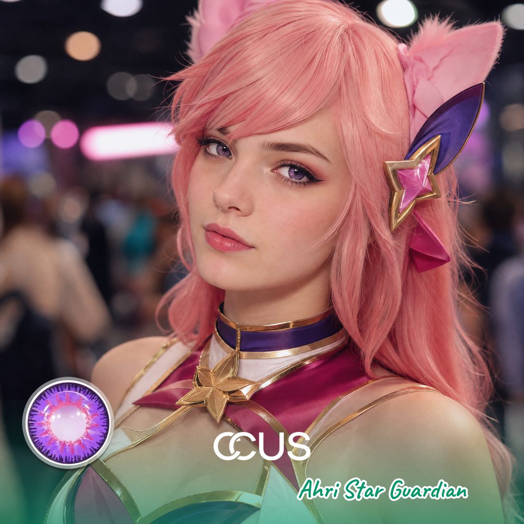 Ahri Star Guardian Cosplay Contact Lenses | CCUS Eyewear