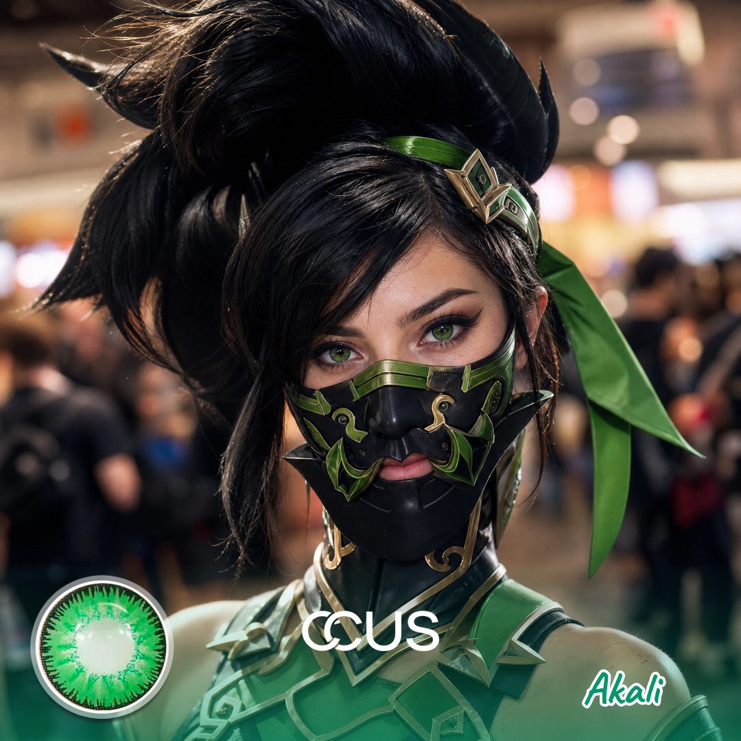 Akali Cosplay Contact Lenses | CCUS Eyewear