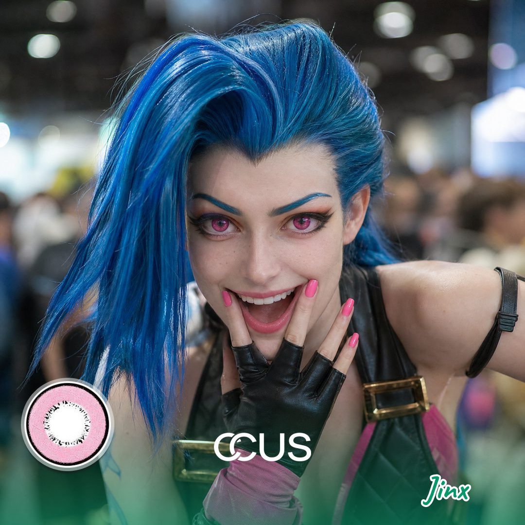Jinx Cosplay Contact Lenses | CCUS Eyewear
