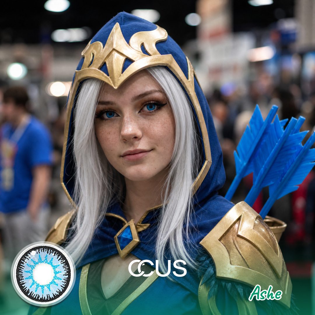 Ashe Cosplay Contact Lenses | Ccus Eyewear