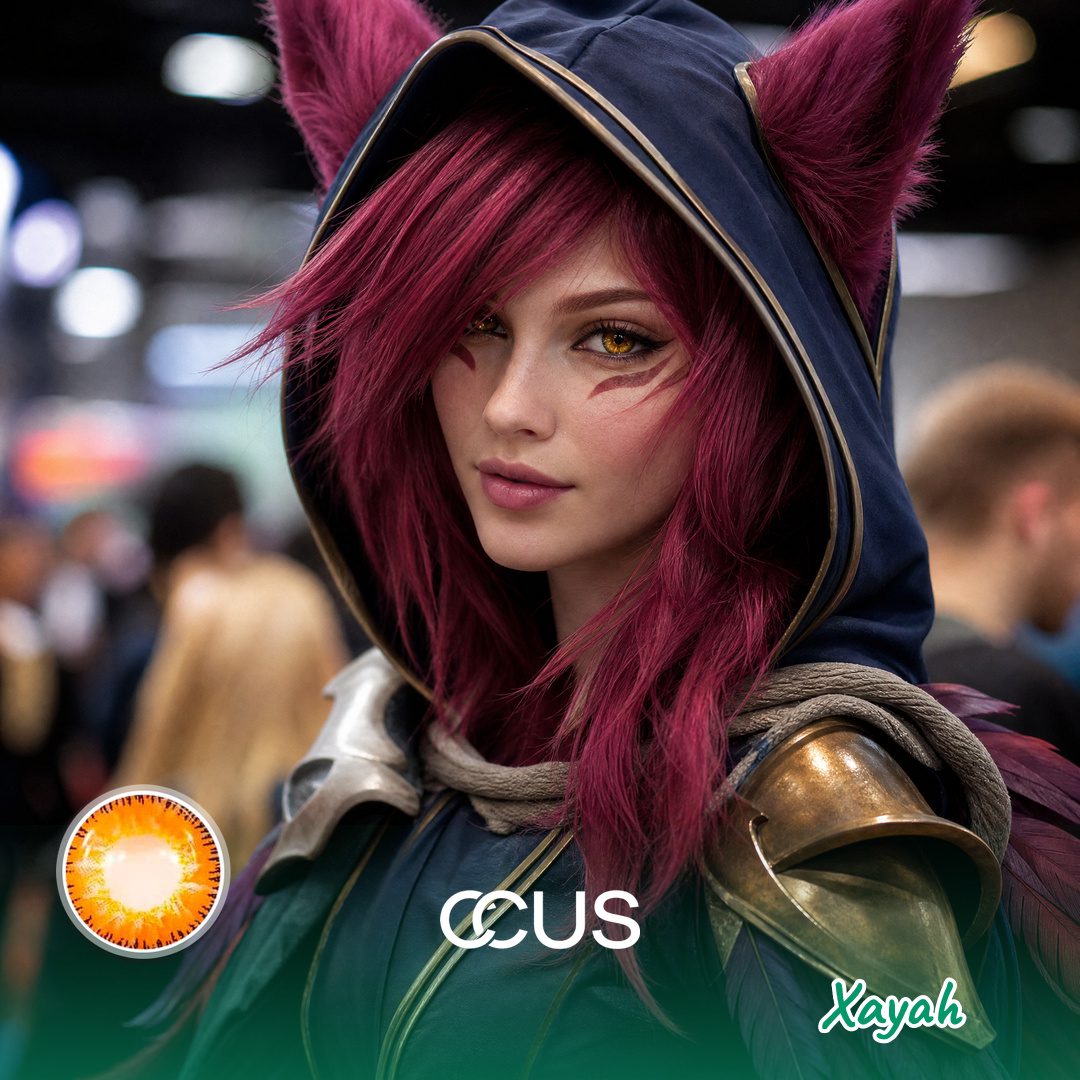 Xayah Cosplay Contact Lenses | CCUS Eyewear