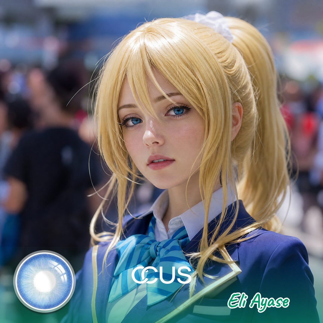 Eli Ayase Cosplay Contact Lenses - Ccus Eyewear · Premium Colored Contacts Eli Ayase Cosplay Contact Lenses | Ccus Eyewear