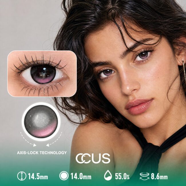 Melancholy Jasmine White Contact Lenses