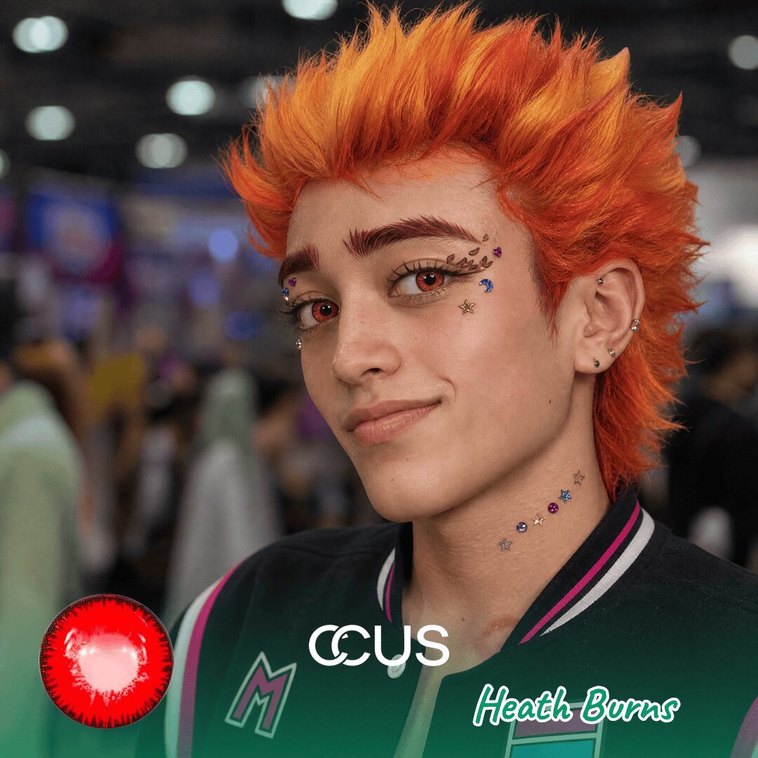 MH Heath Burns Cosplay Contact Lenses hero image