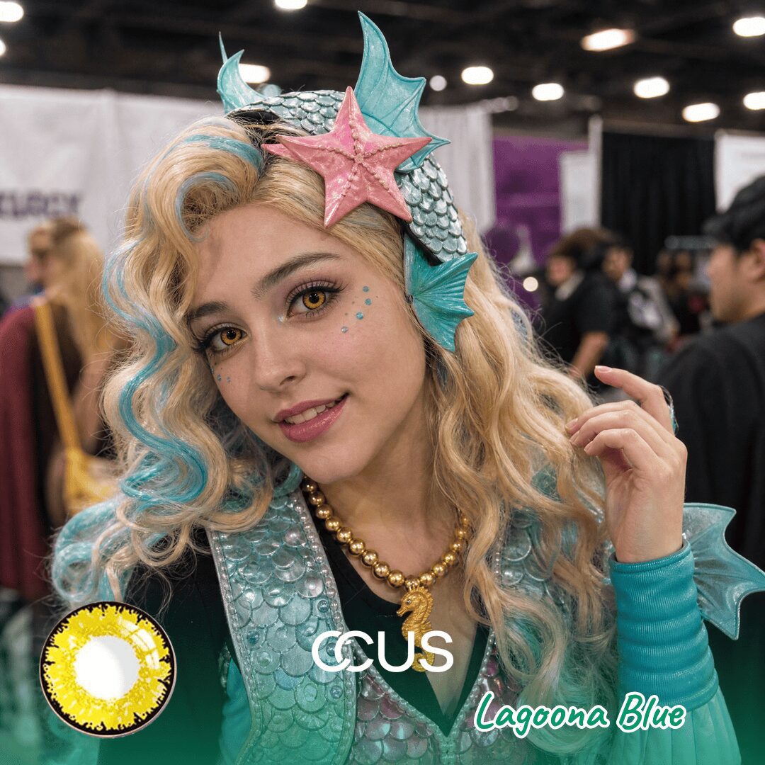 MH Lagoona Blue Cosplay Contact Lenses hero image