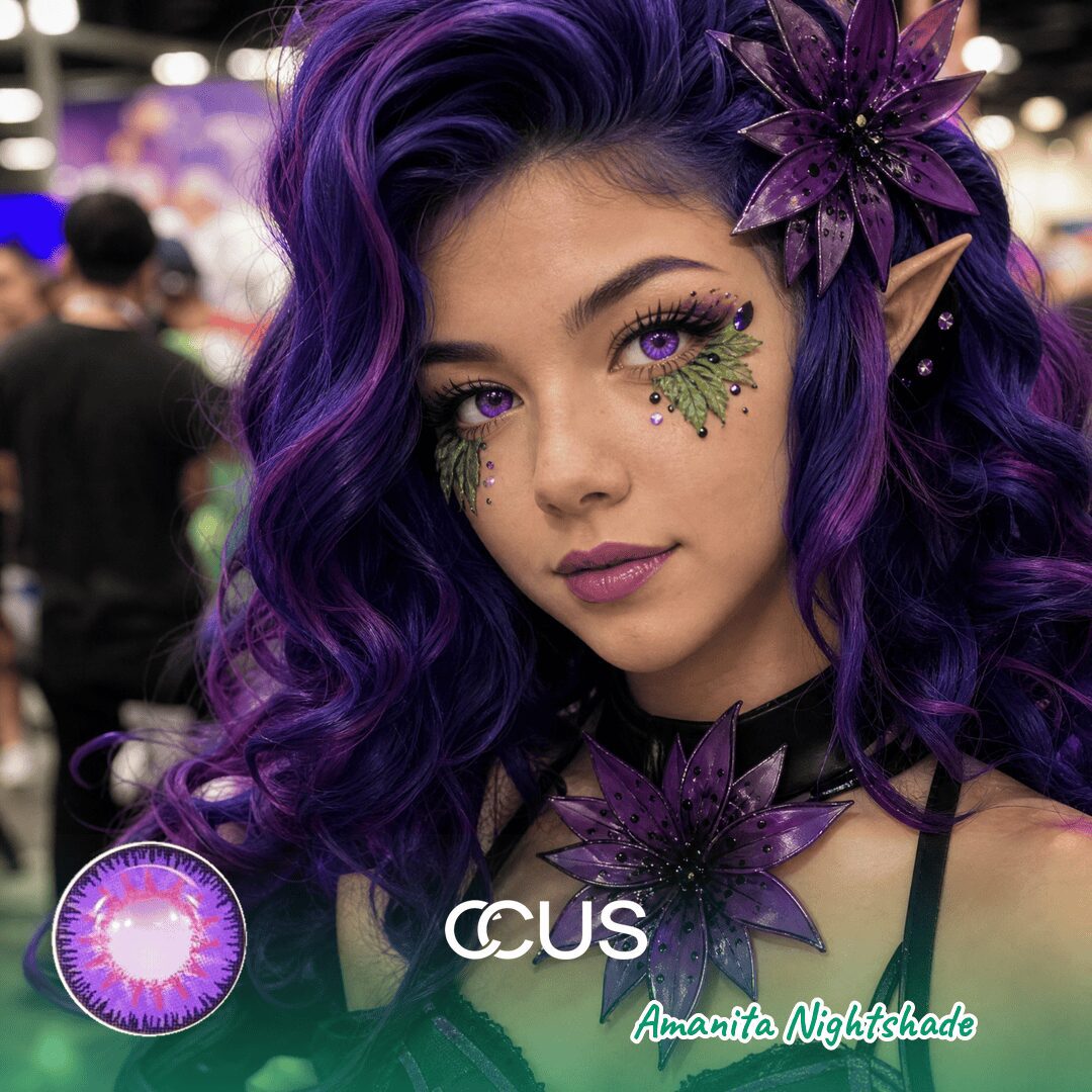 MH Amanita Nightshade Cosplay Contact Lenses hero image