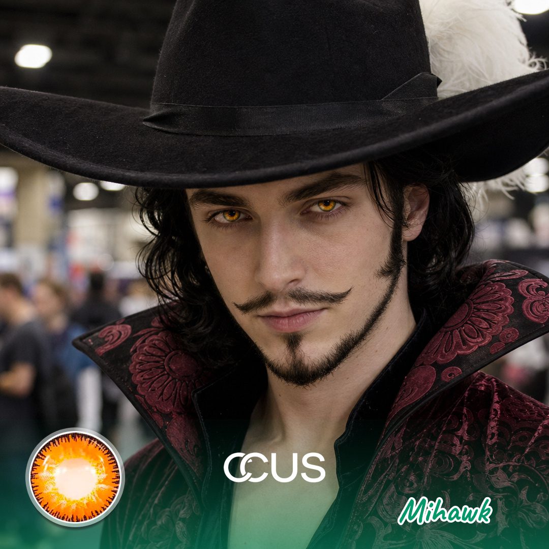 Mihawk Cosplay Contact Lenses