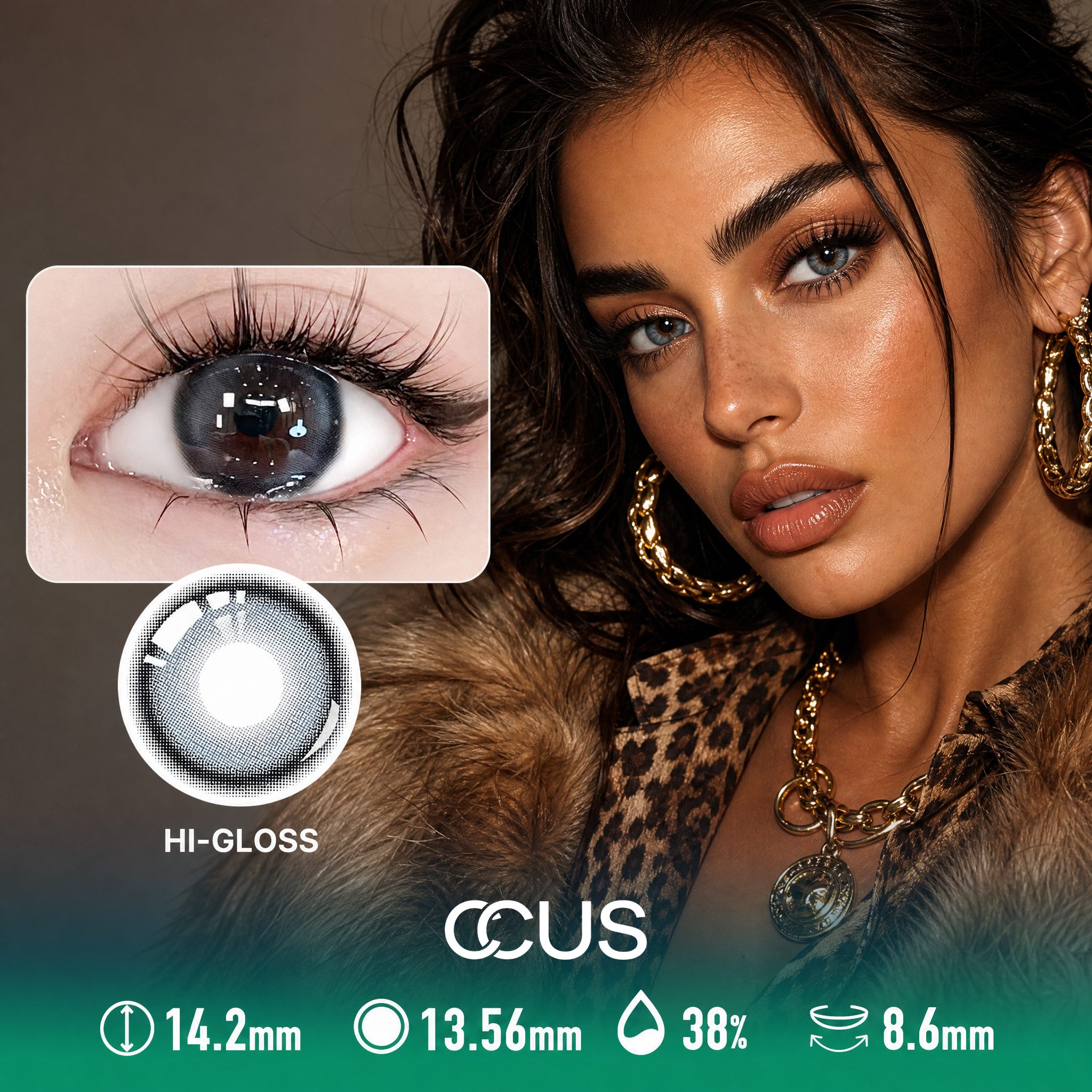 Monaco Midnight Blue Contact Lenses