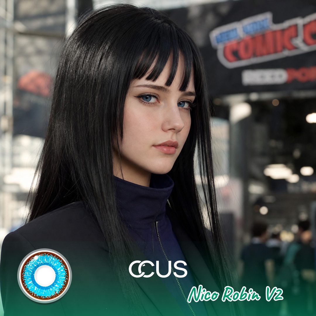 Nico Robin Cosplay Contact Lenses V2 | CCUS Eyewear