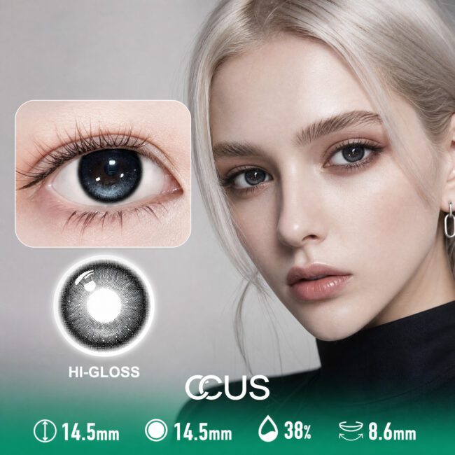Nocturne Velvet Black Contact Lenses