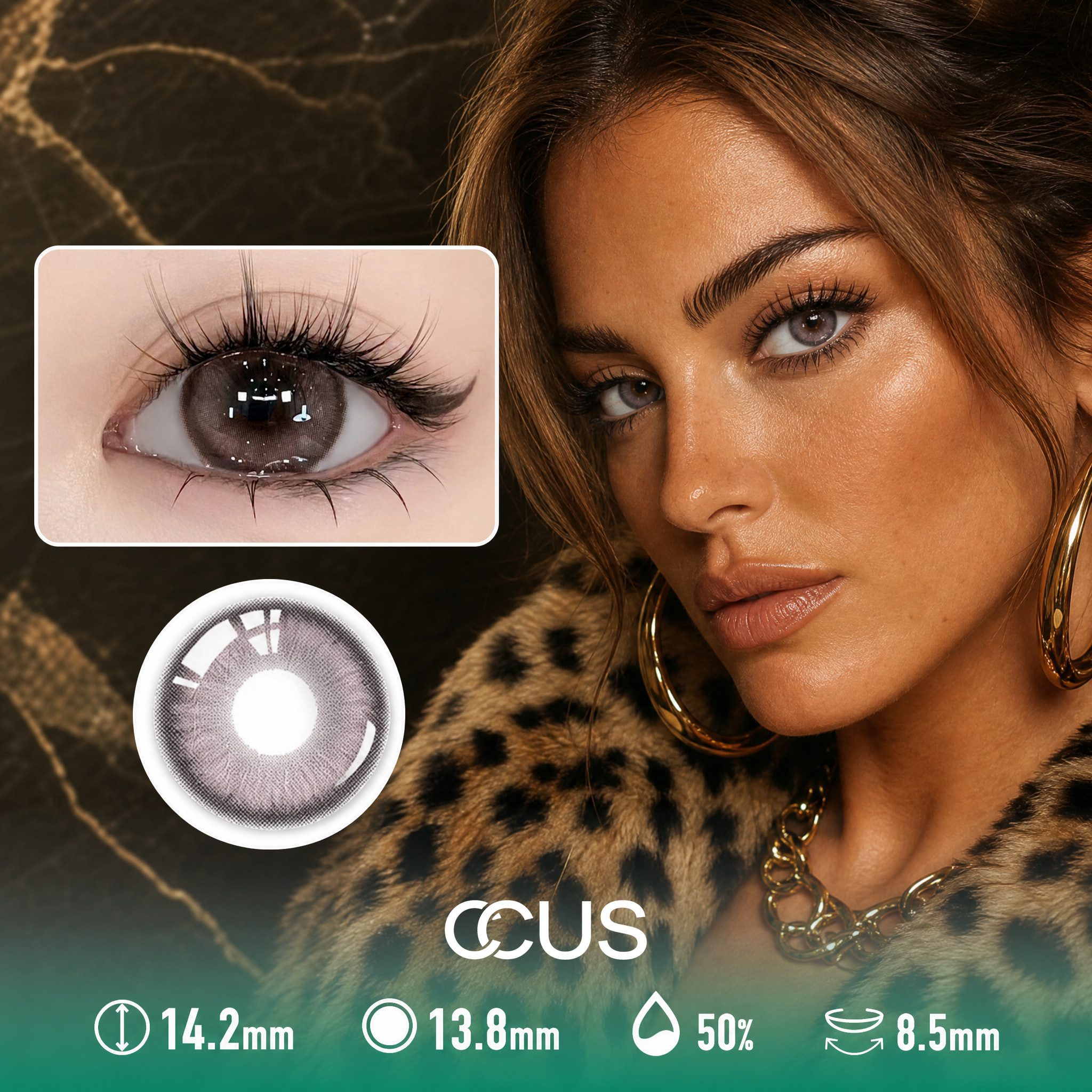 Orchid Haze Pink Contact Lenses