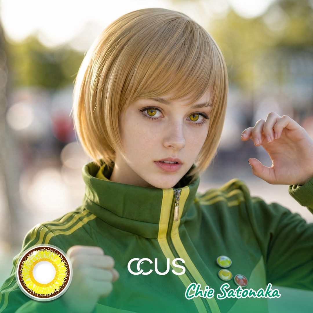 Persona : Chie Satonaka Cosplay Contact Lenses | CCUS Eyewear