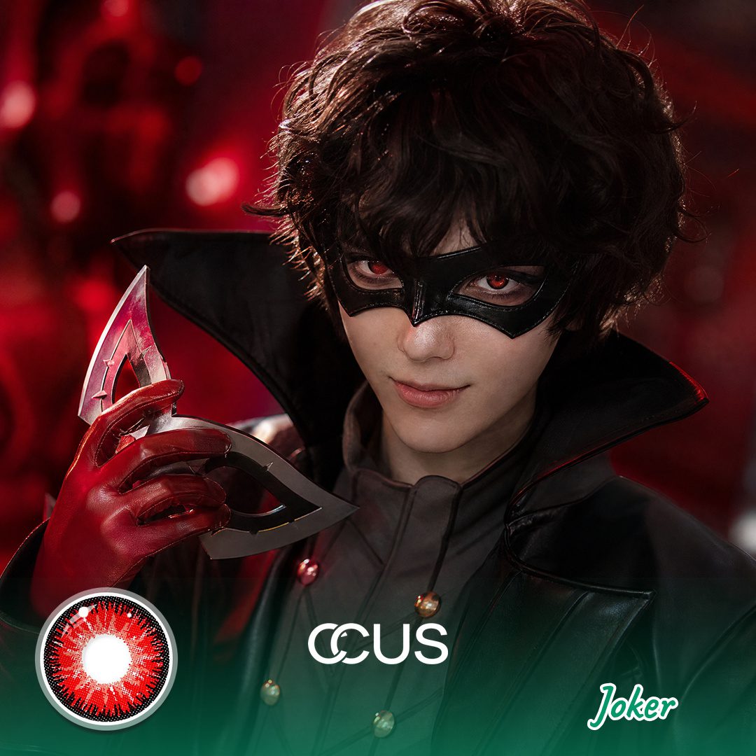 Persona : Joker Cosplay Contact Lenses | CCUS Eyewear