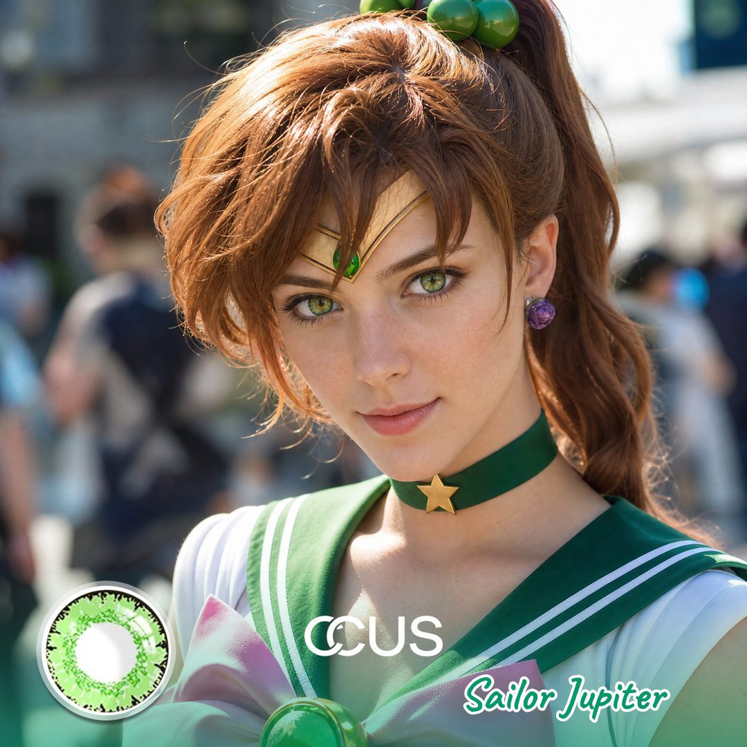 Sailor Jupiter Cosplay Contact Lenses | CCUS Eyewear
