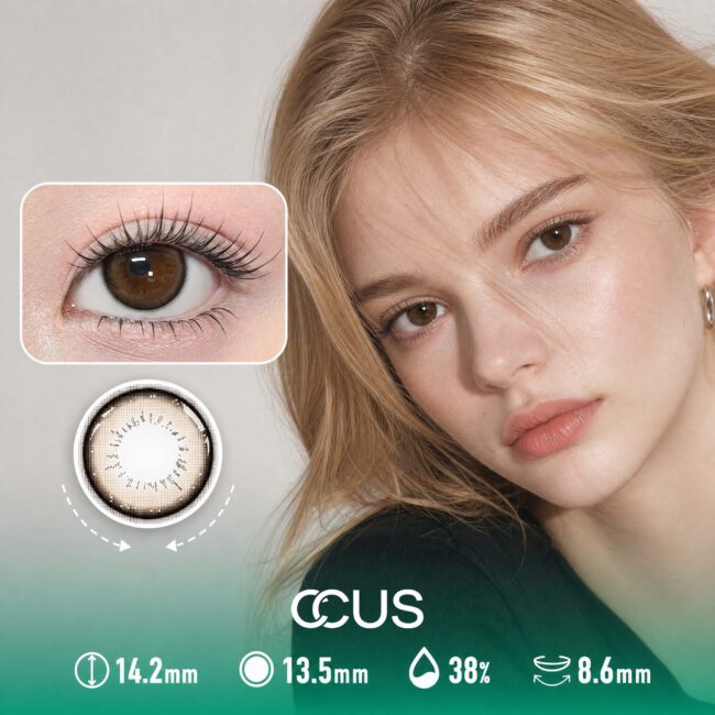 Seville Ember Brown Contact Lenses