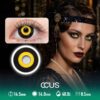 Seville Satin Gilded Yellow Contact Lenses