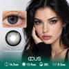 Shadow Lily Smoke Grey Contact Lenses