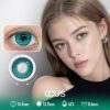 Twilight Lisbon Emerald Green Contact Lenses