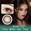 Vienna Quiet Amber Brown Contact Lenses
