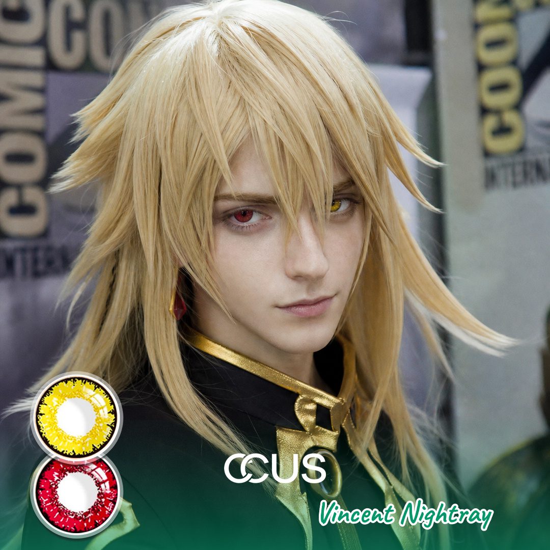 Vincent Nightray Cosplay Heterochromia Contact Lenses - Ccus Eyewear · Premium Colored Contacts Vincent Nightray Cosplay Heterochromia Contact Lenses | Ccus Eyewear