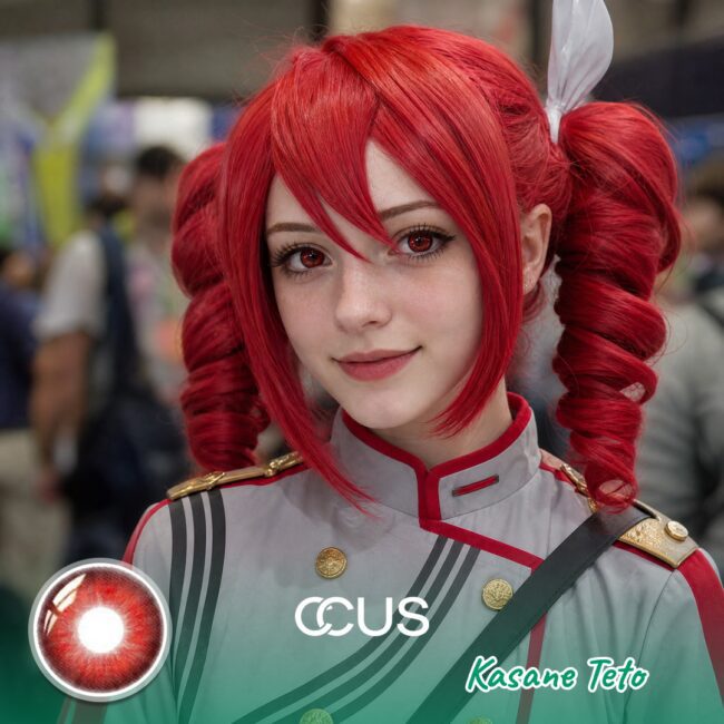 Kasane Teto Cosplay Contact Lenses