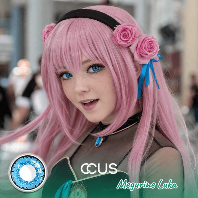Megurine Luka Cosplay Contact Lenses