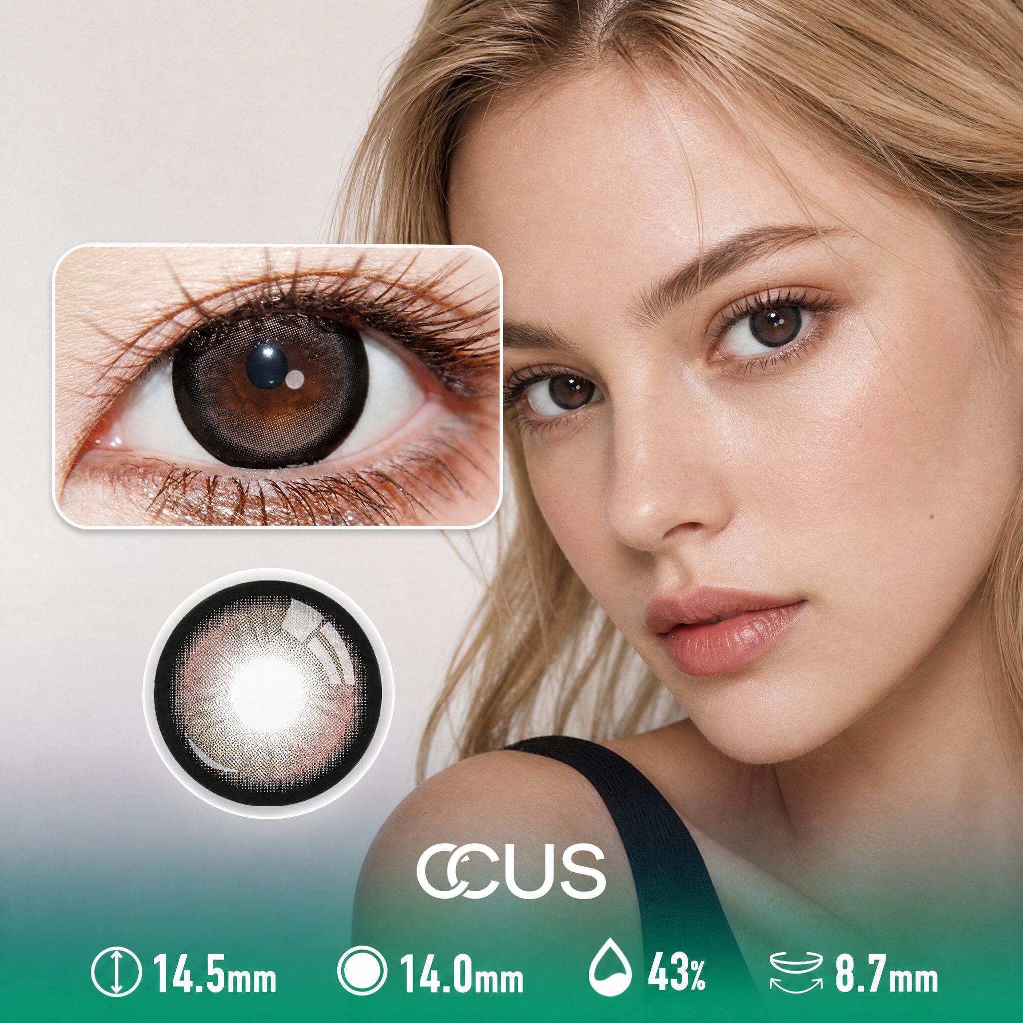 Winter Rose Pink Contact Lenses