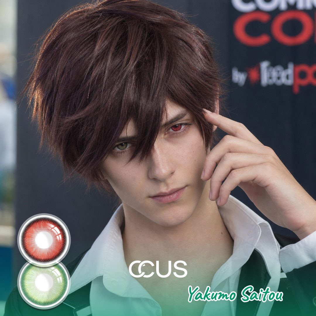 Yakumo Saitou Cosplay Heterochromia Contact Lenses - Ccus Eyewear · Premium Colored Contacts Yakumo Saitou Cosplay Heterochromia Contact Lenses | Ccus Eyewear