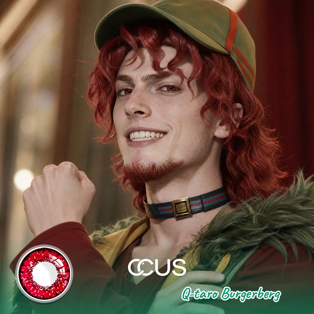 YTTD : Q-taro Burgerberg Cosplay Contact Lenses | CCUS Eyewear