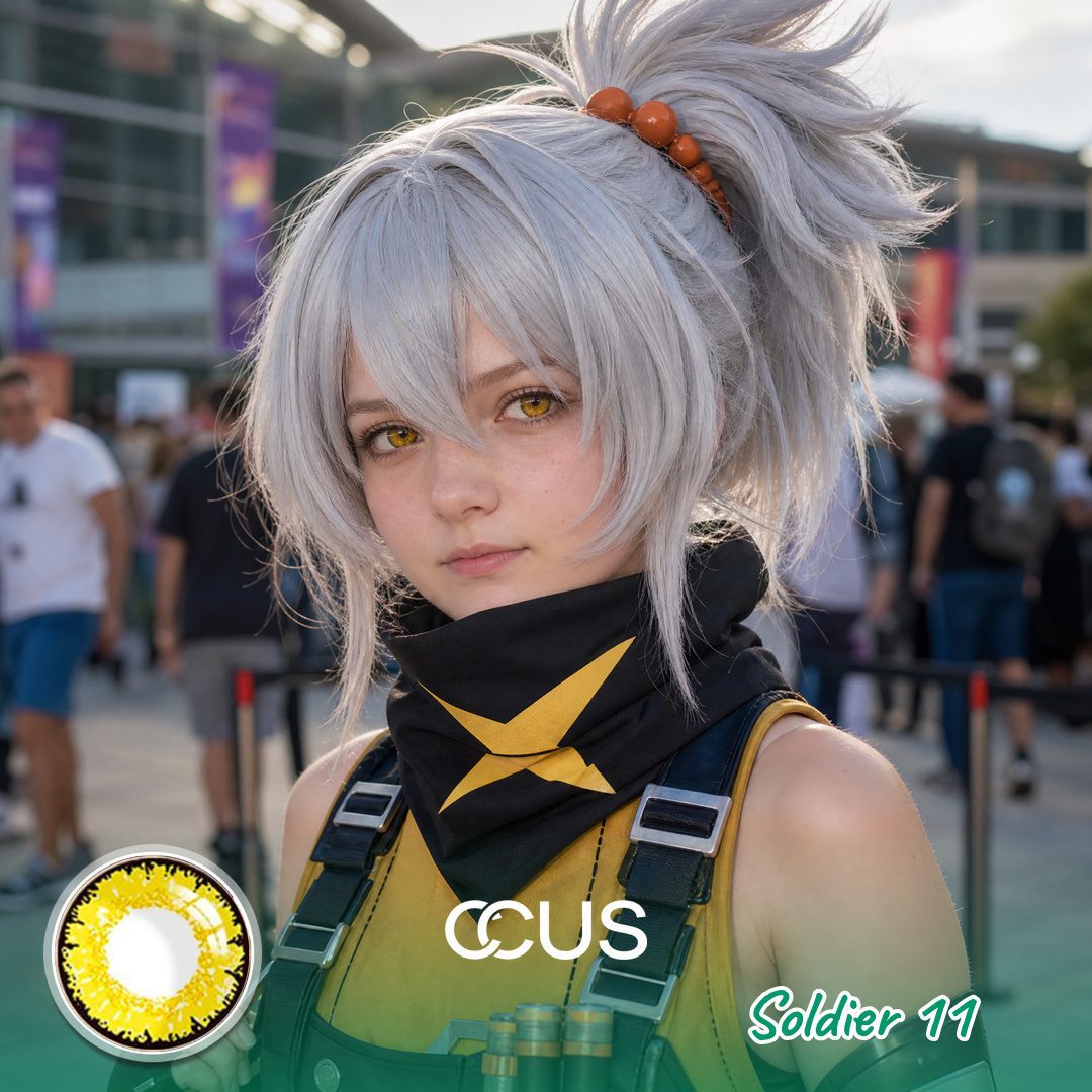 Soldier 11 Cosplay Contact Lenses | CCUS Eyewear