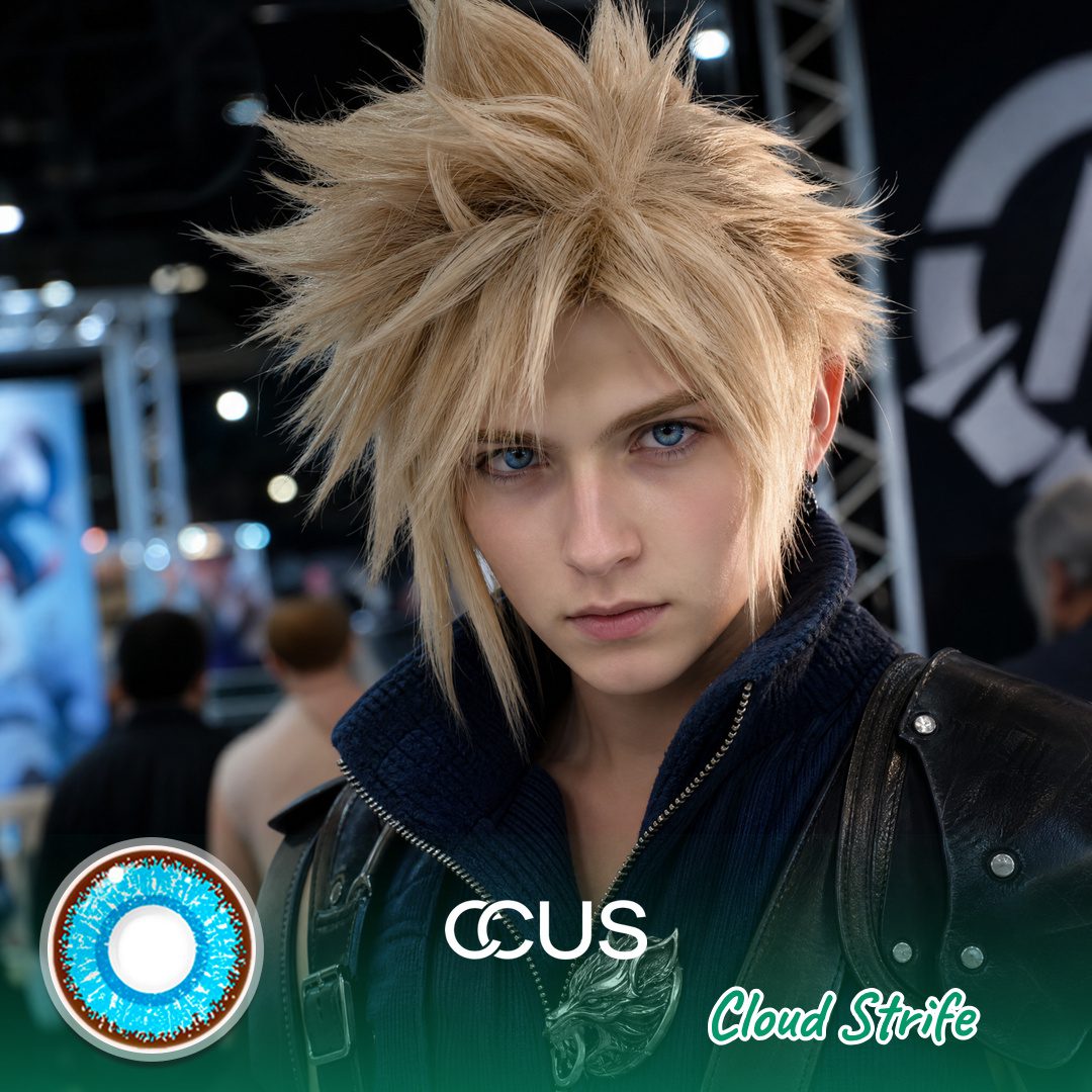 Cloud Strife Cosplay Contact Lenses | Ccus Eyewear
