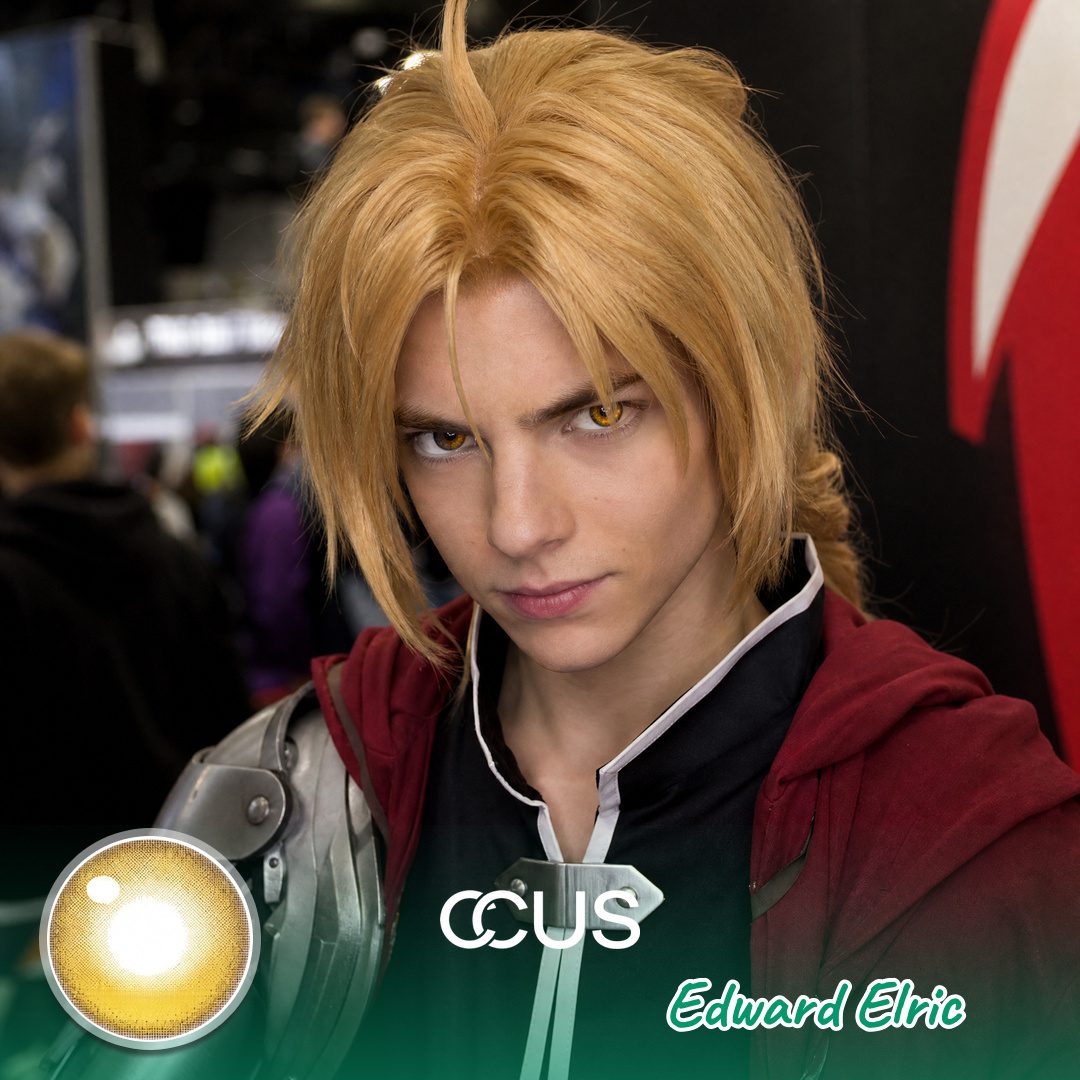 Edward Elric Cosplay Contacts | Ccus Eyewear