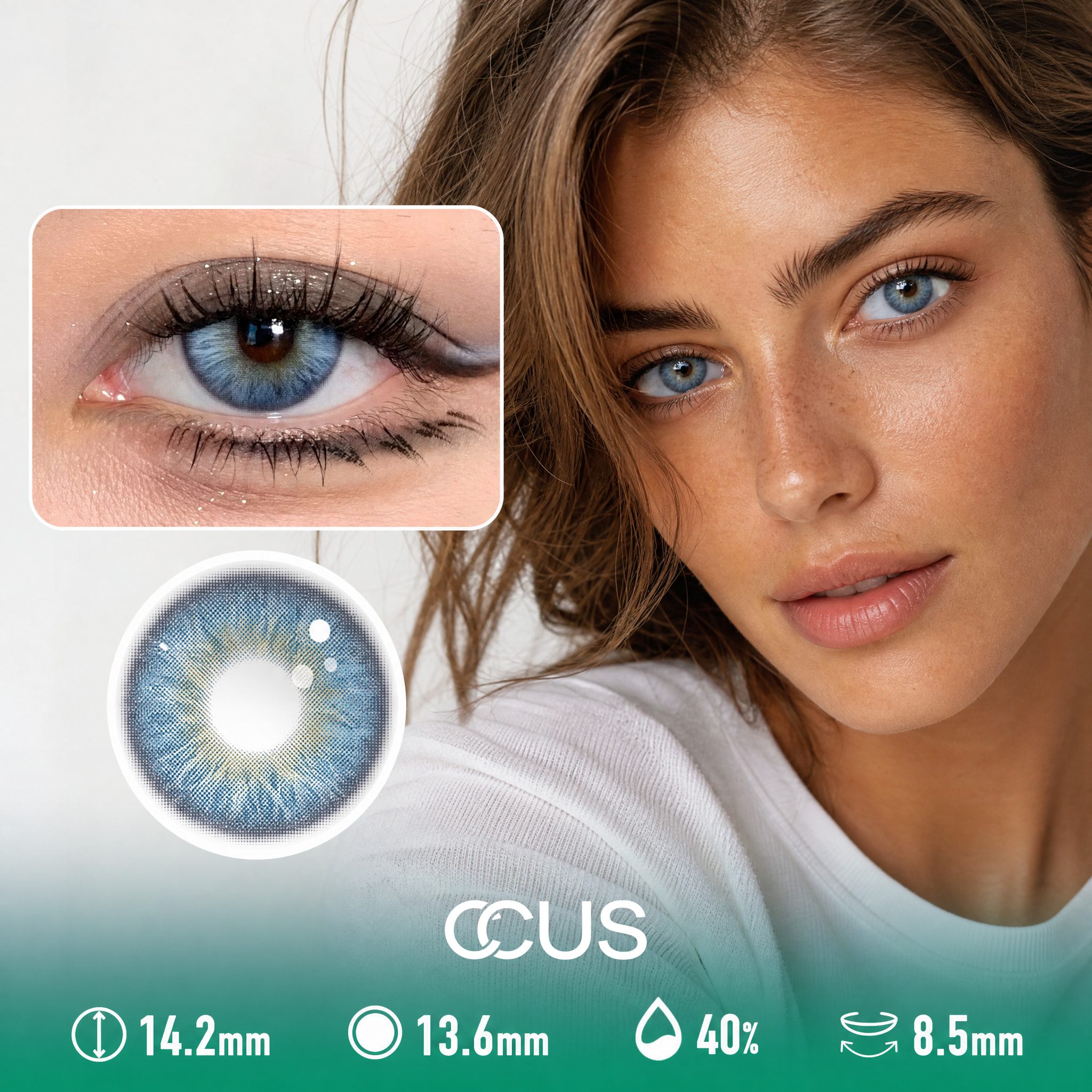 Harbor Light Cobalt Blue Contact Lenses