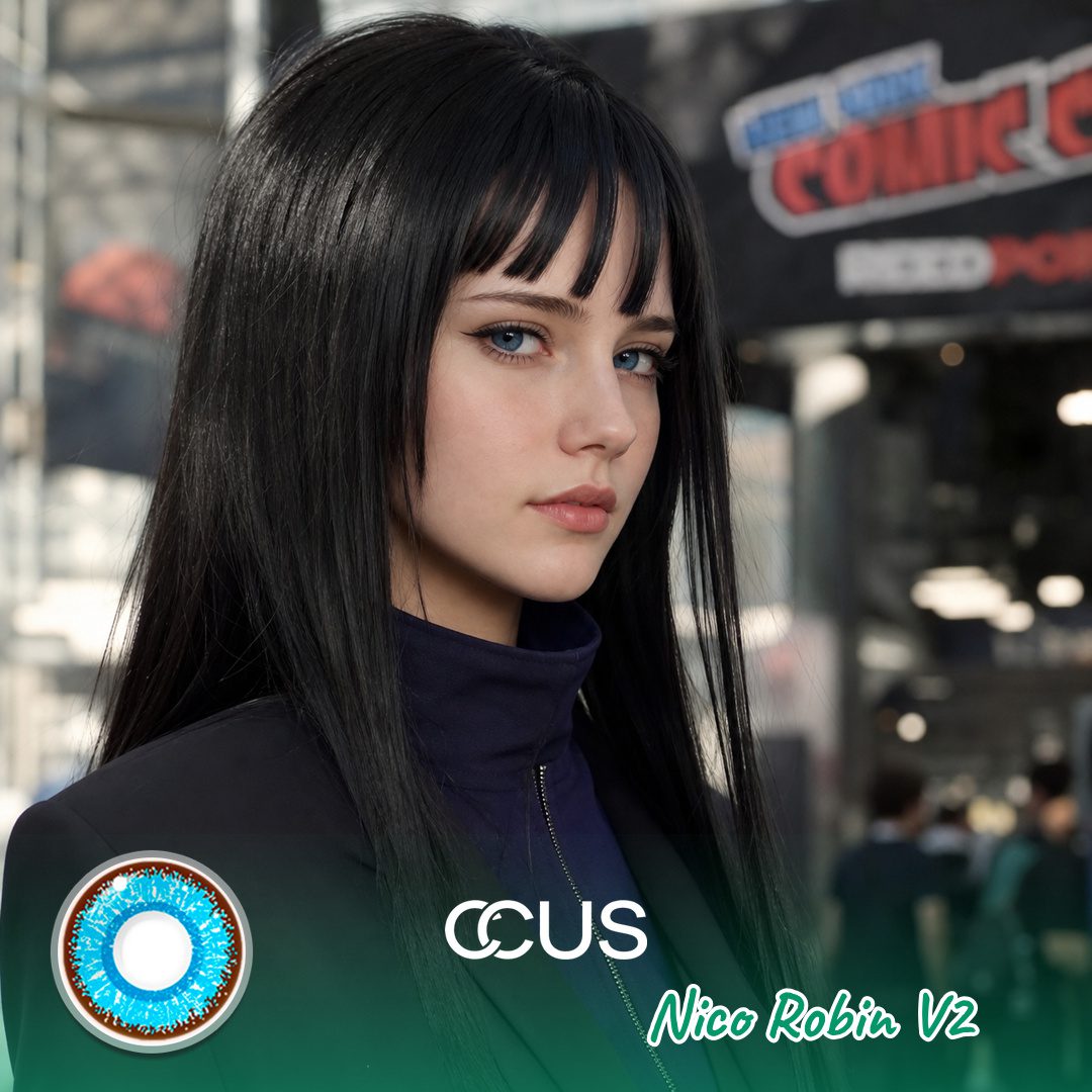 Nico Robin Cosplay Contact Lenses V2 | Ccus Eyewear