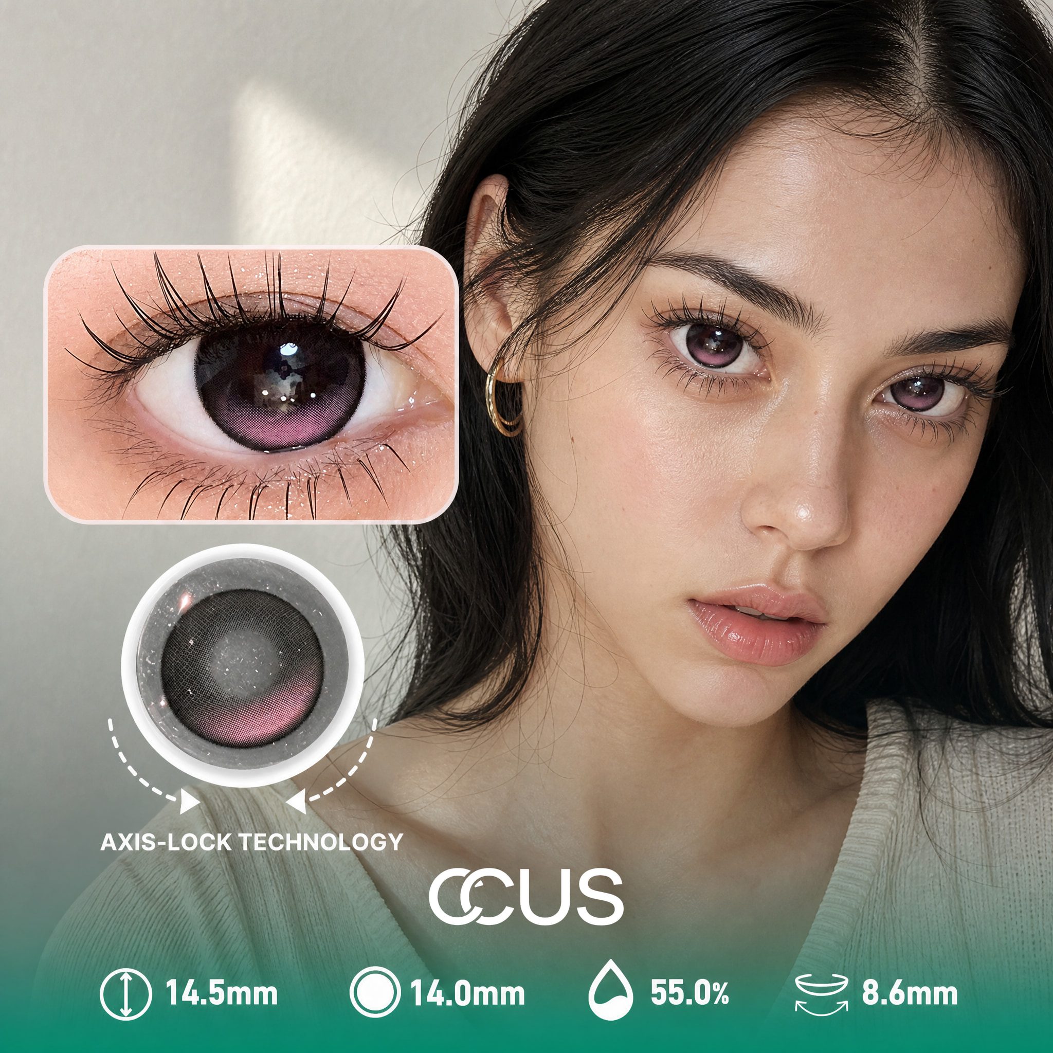 Pearl Spring White Contact Lenses