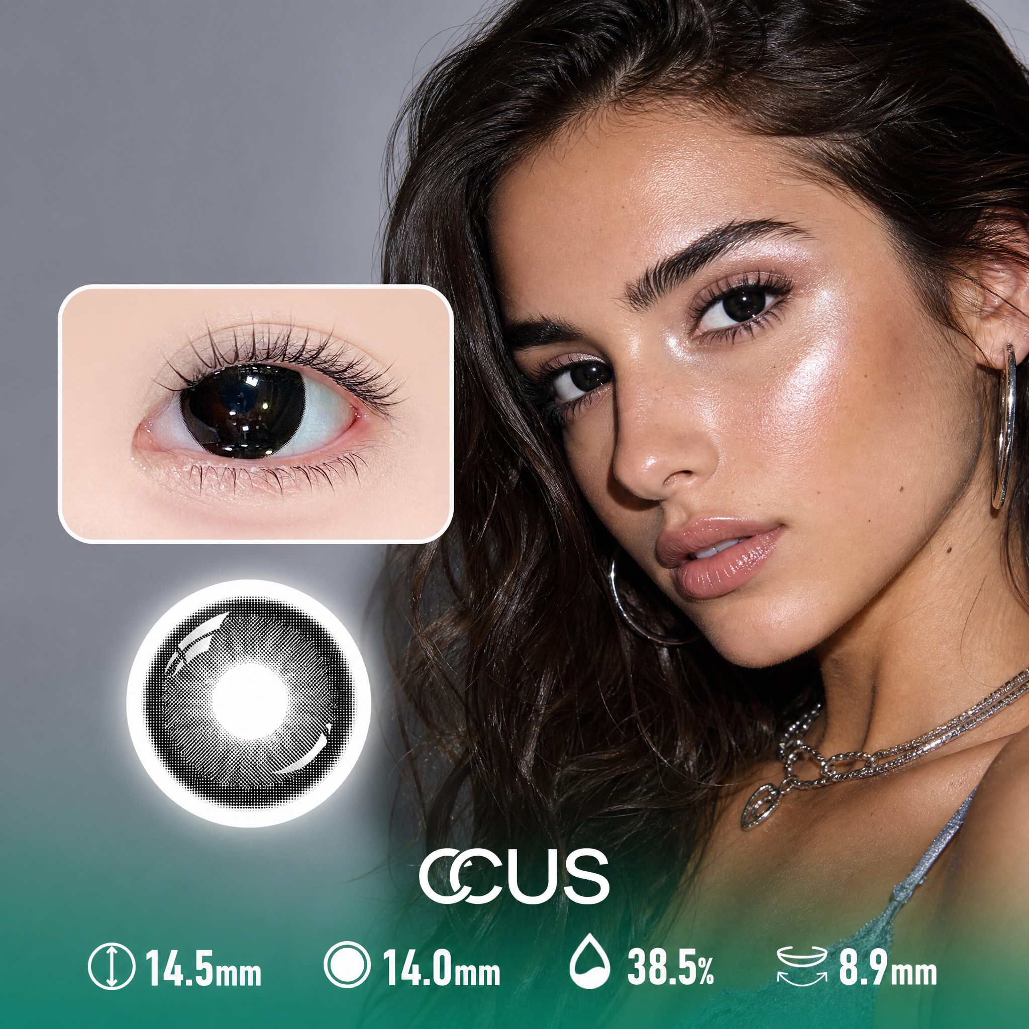 Phantom Gloss Black Contact Lenses