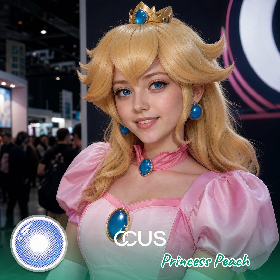 Princess Peach Cosplay Contacts | Ccus Eyewear