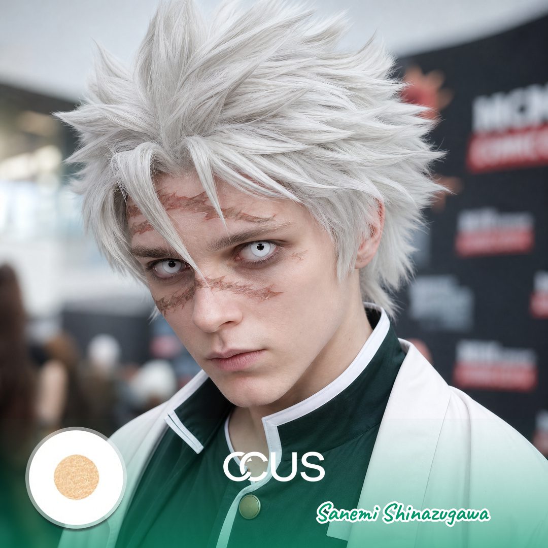 Sanemi Shinazugawa Cosplay Contact Lenses | CCUS Eyewear
