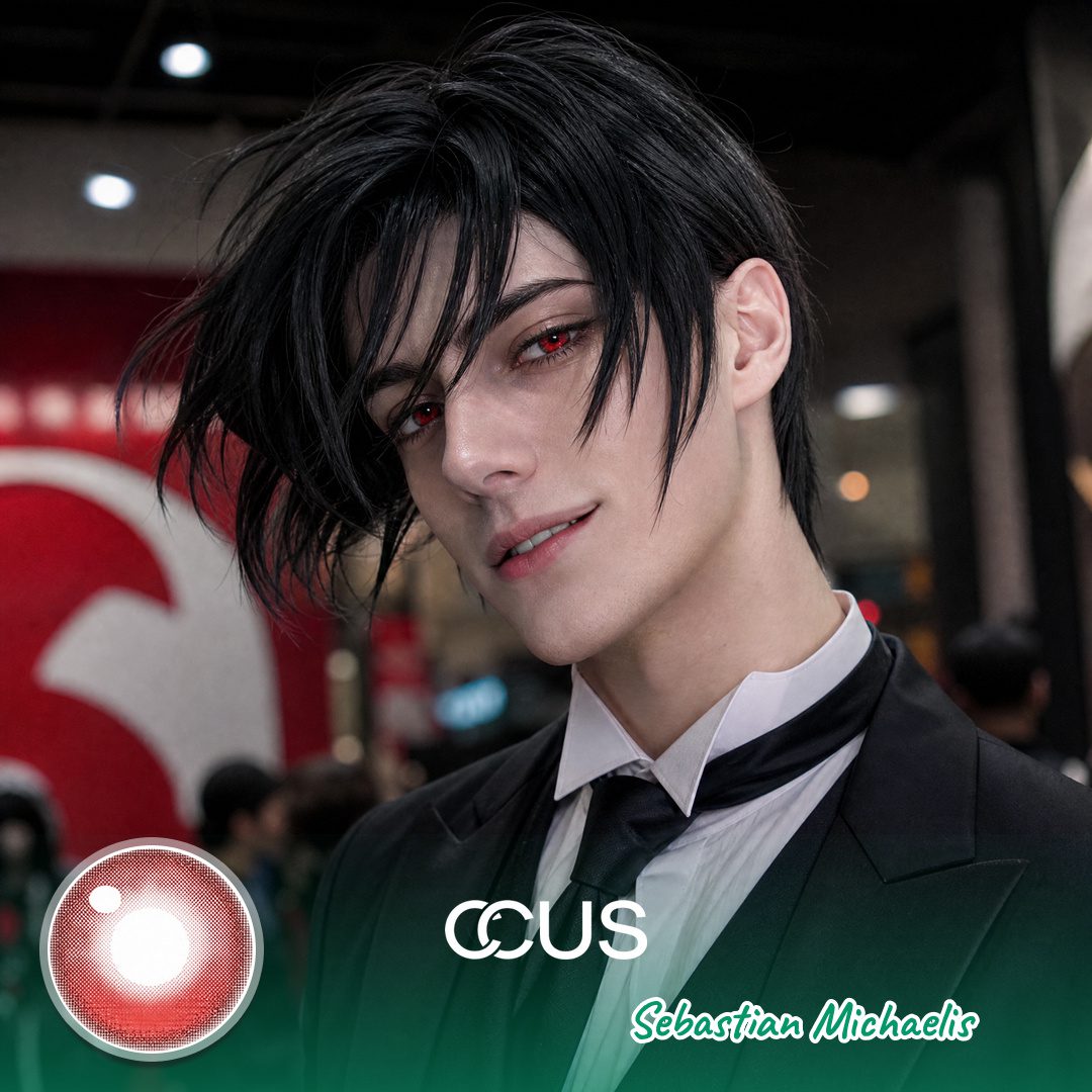 Sebastian Michaelis Cosplay Contacts | Ccus Eyewear