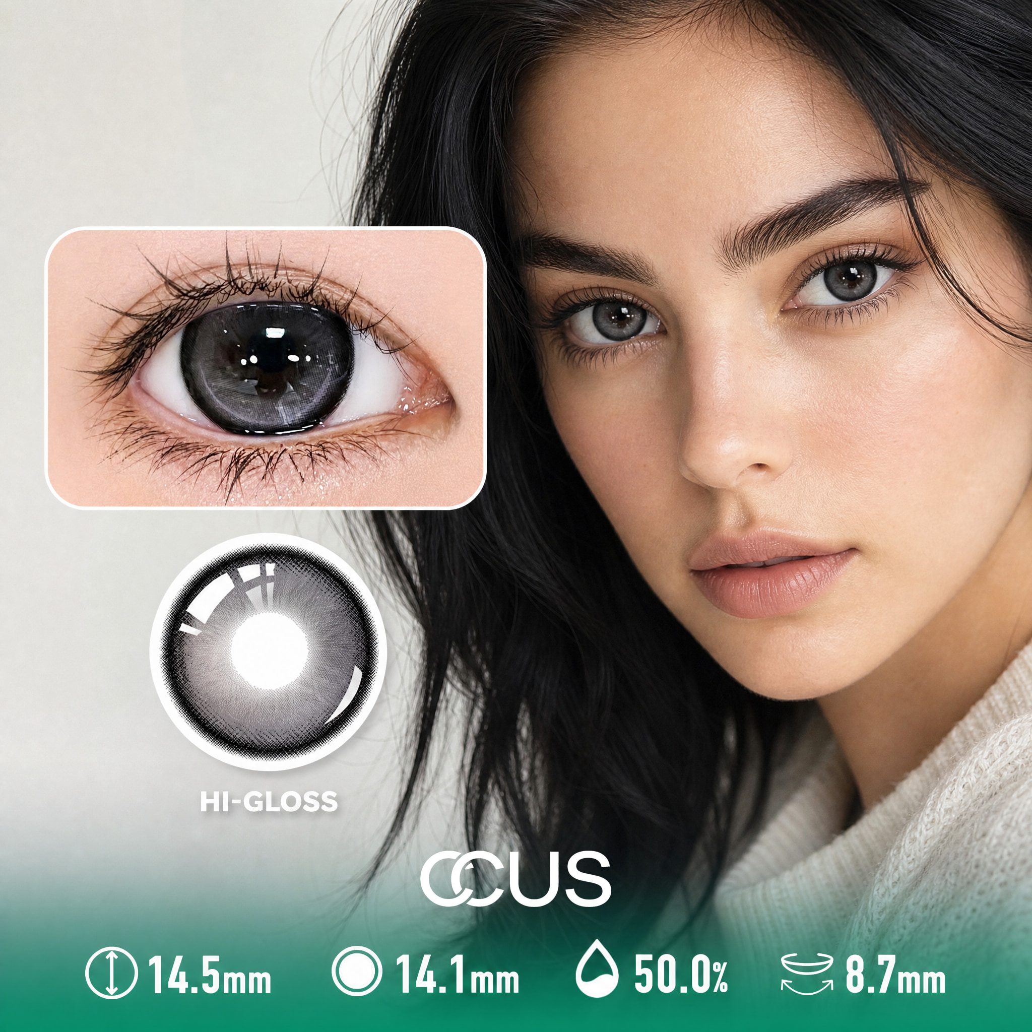 Star Dusk Black Contact Lenses