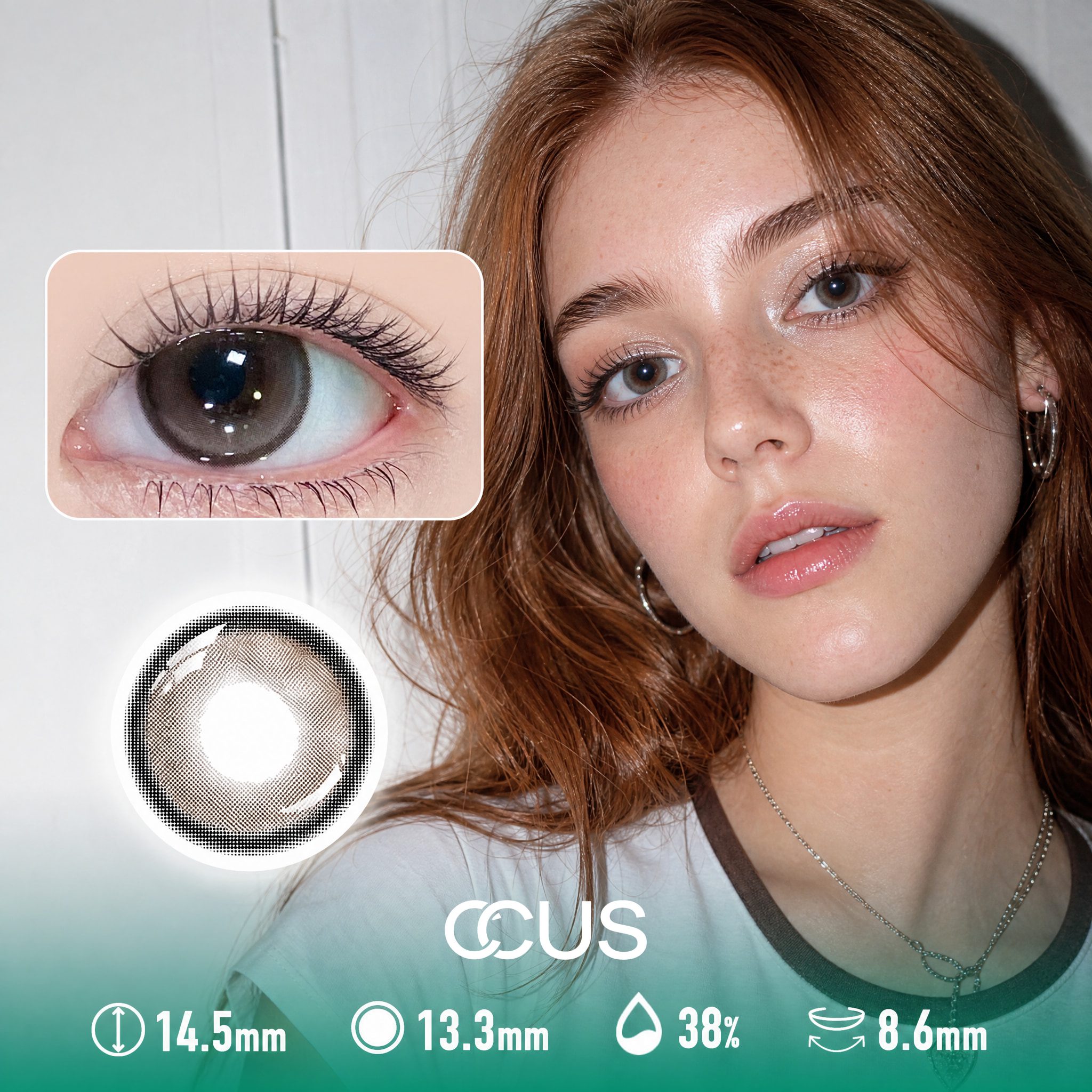 Tinsel Toffee Brown Contact Lenses