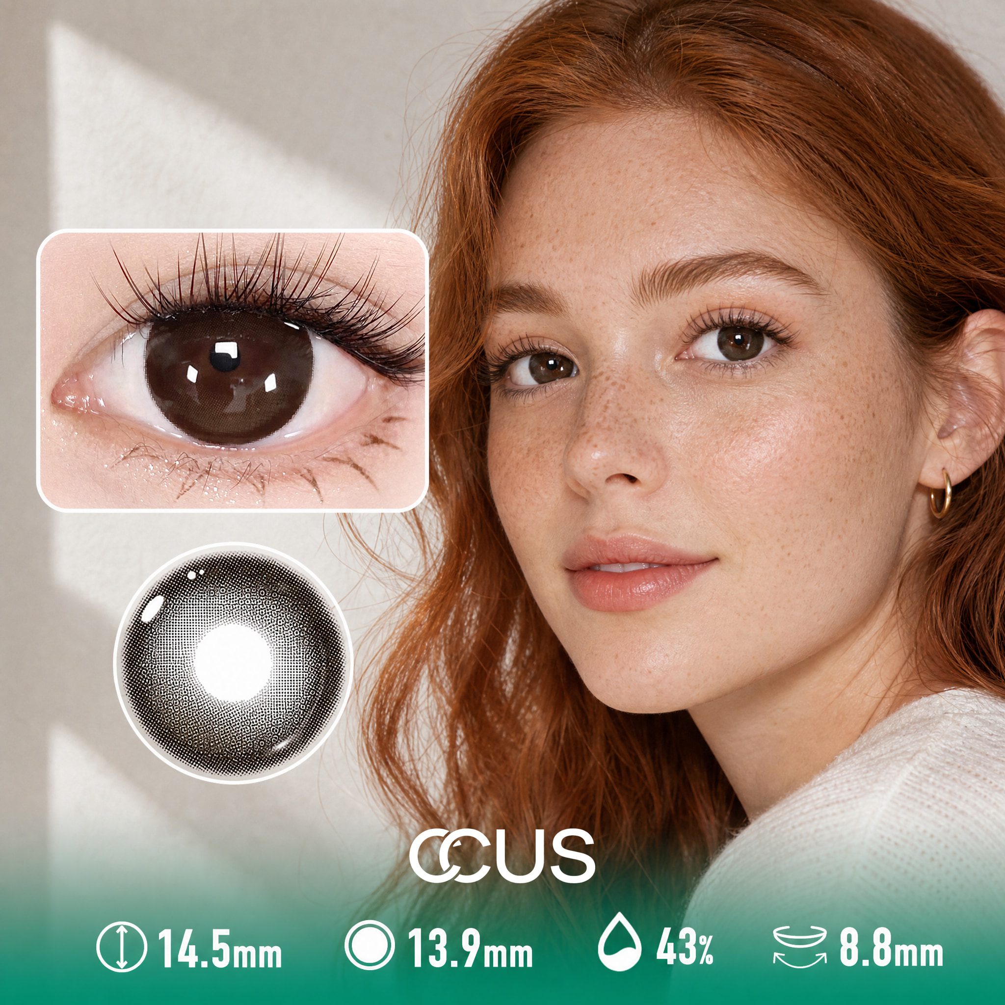 Velvet Espresso Brown Contact Lenses