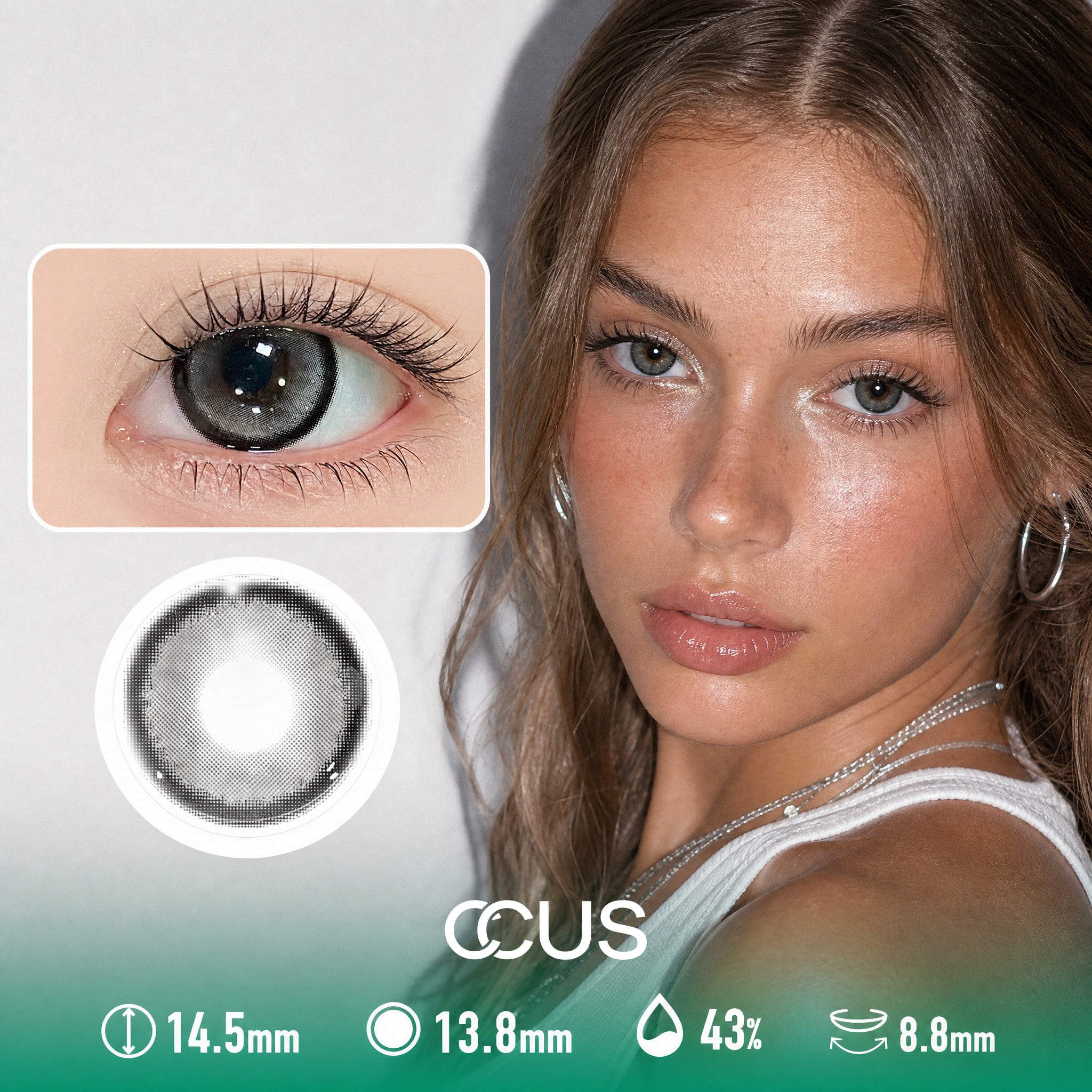 Vhs Midnight Black Contact Lenses - Ccus Eyewear · Premium Colored Contacts Vhs Midnight Black Contact Lenses