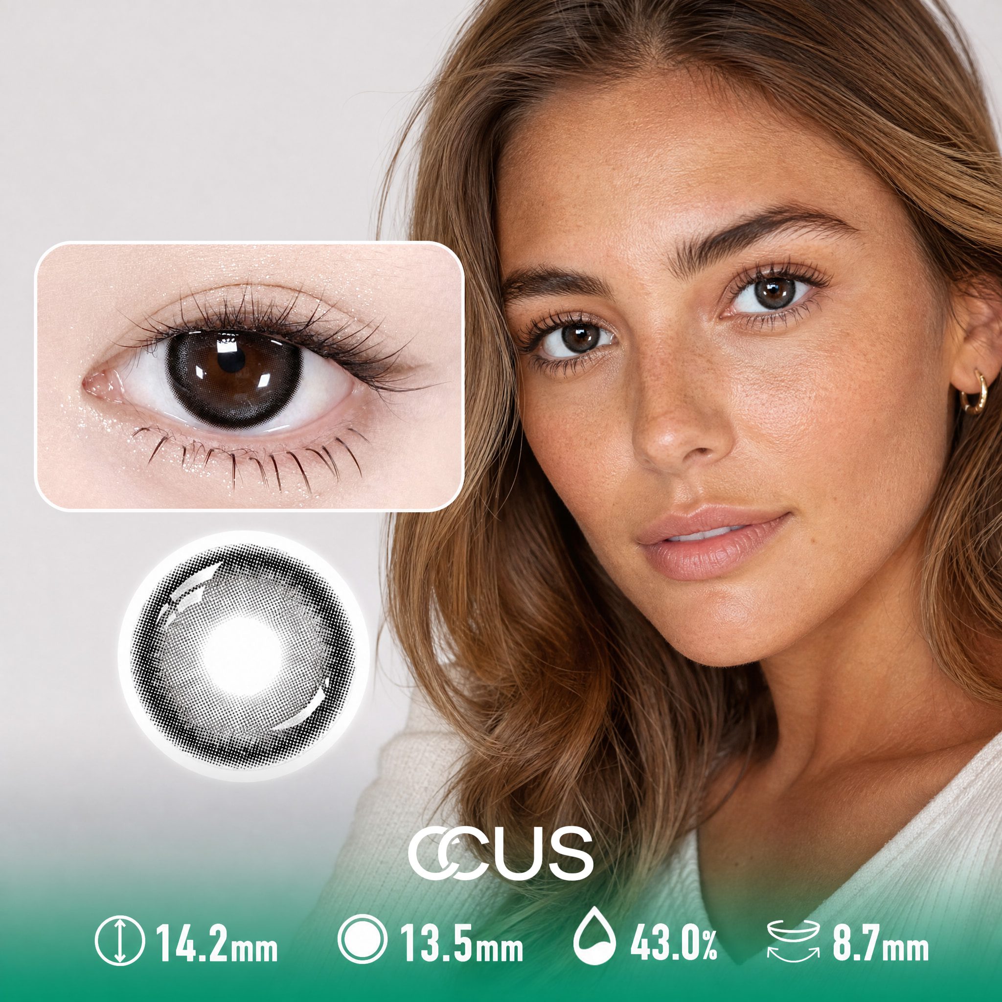 Winter Bruges Grey Contact Lenses - Ccus Eyewear · Premium Colored Contacts Winter Bruges Grey Contact Lenses