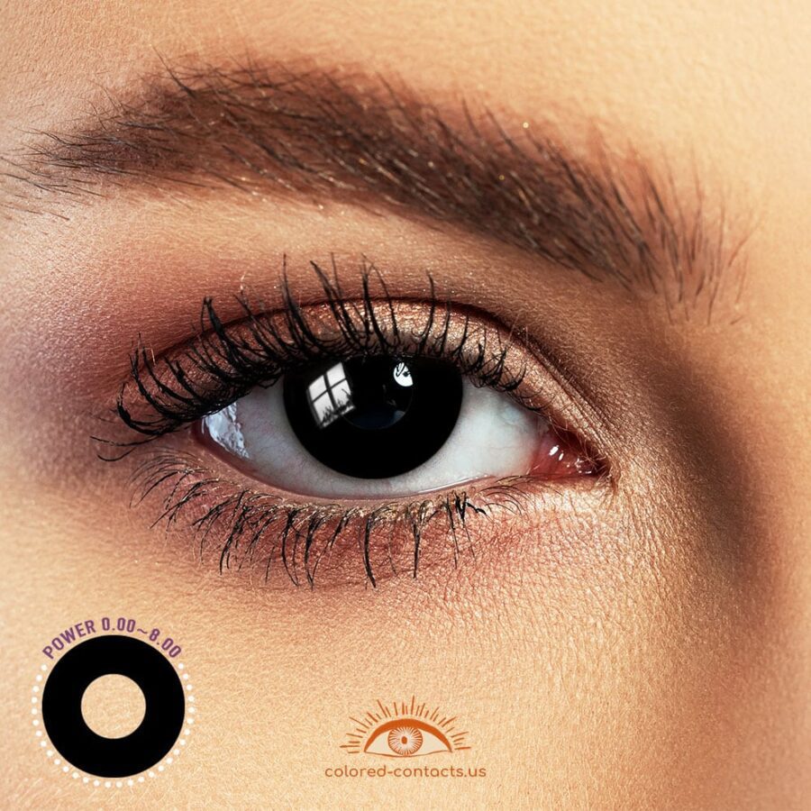 Darknight Black Halloween Contacts