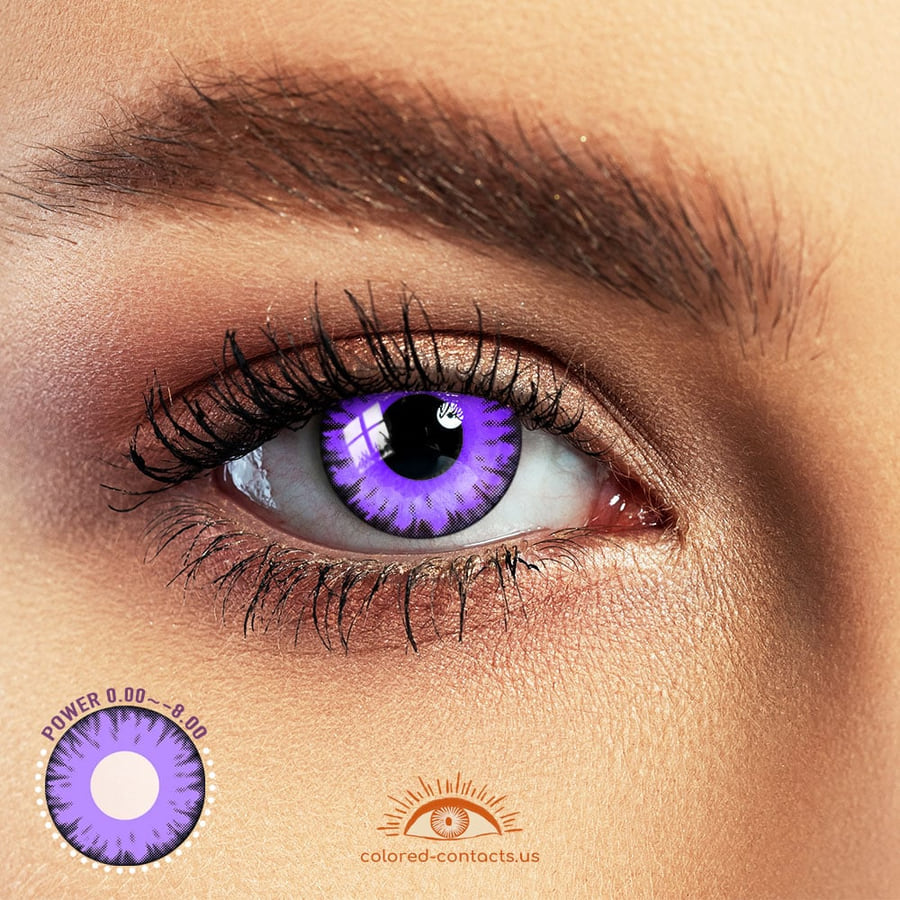 Miracle Purple Halloween Contacts - Ccus Eyewear · Premium Colored Contacts Miracle Purple Halloween Contacts