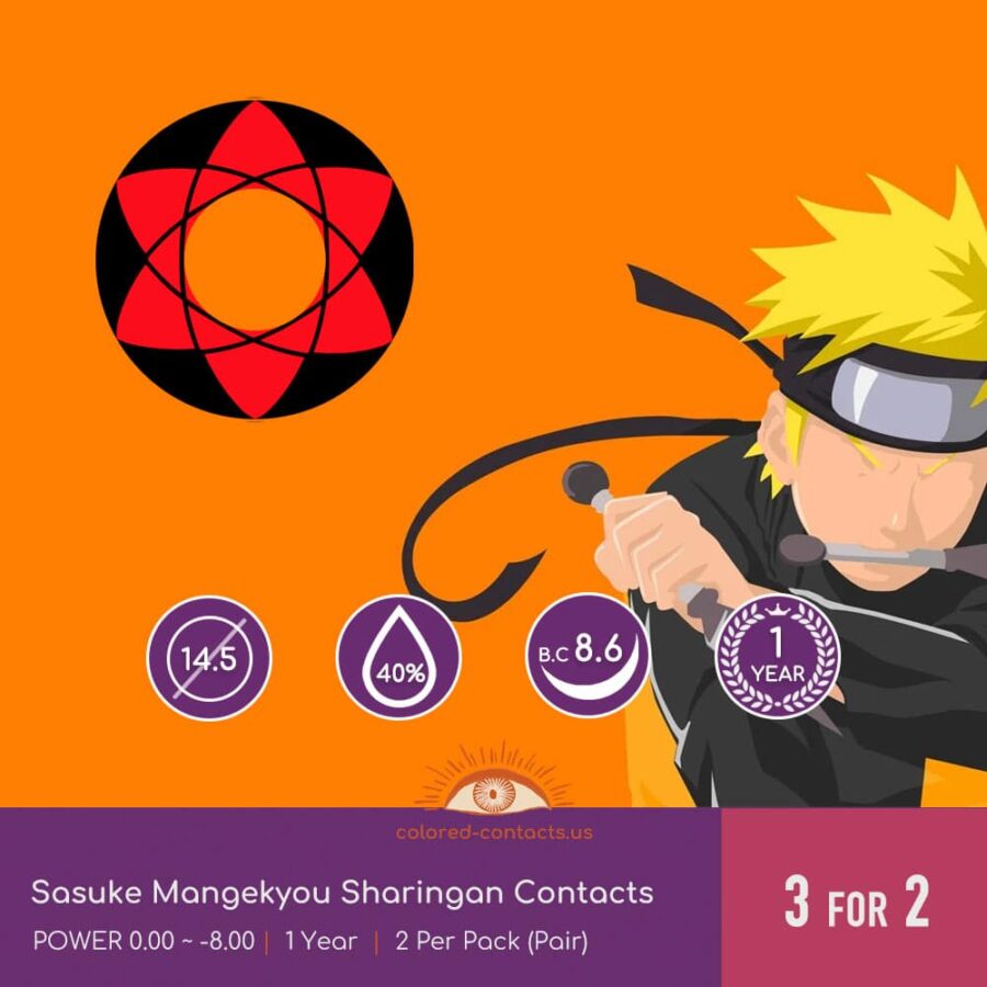 Sasuke Mangekyou Sharingan Contacts