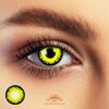 Yellow Rays Halloween Contacts - Colored Contacts Yellow Rays Halloween Contacts